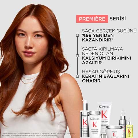 Bain Decalcifiant Réparateur Yıpranmış Saçlar İçin Çift Etkili